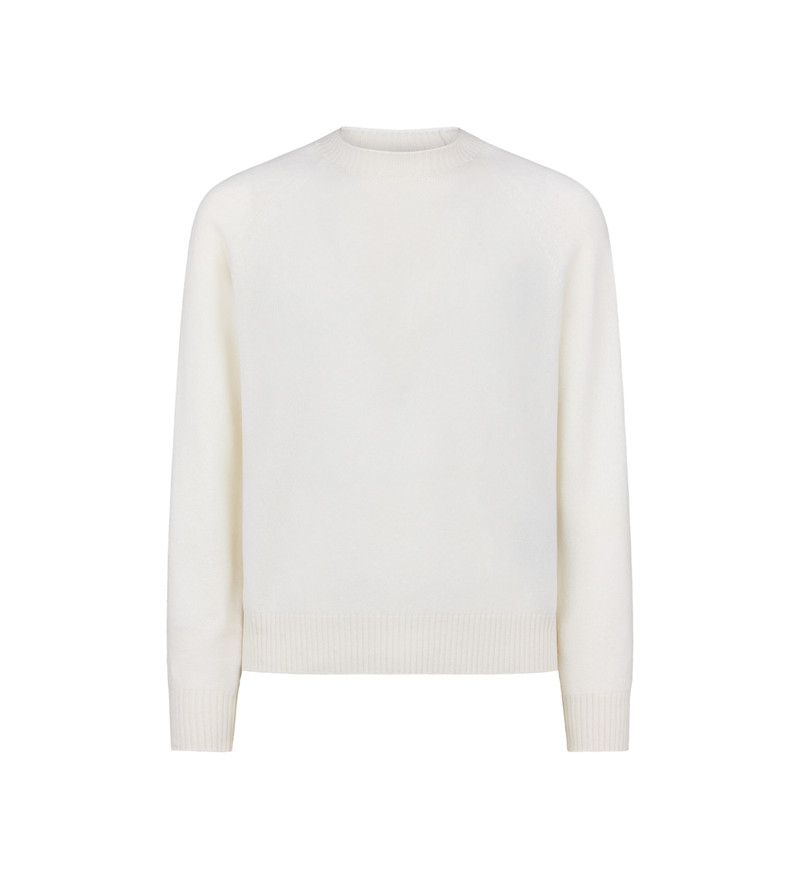 CASHMERE LAMBSWOOL CREW NECK SWEATER 1