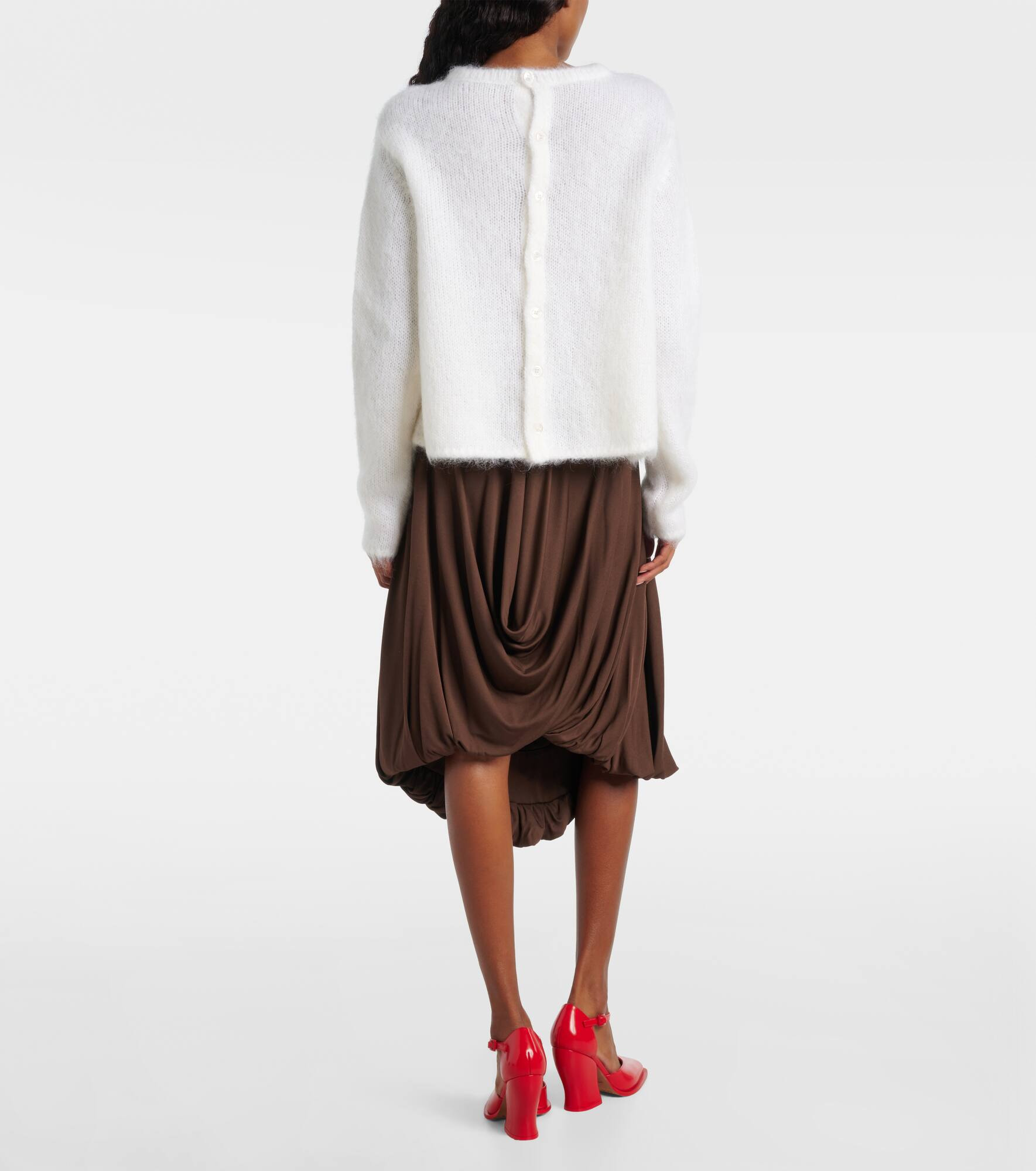 Mohair-blend cardigan - 3
