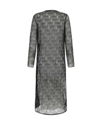 ワンピース Saint Laurent DRESS (687936YA2RI 1000) SAINT LAURENT Black Lace Dress | italist | REVERSIBLE