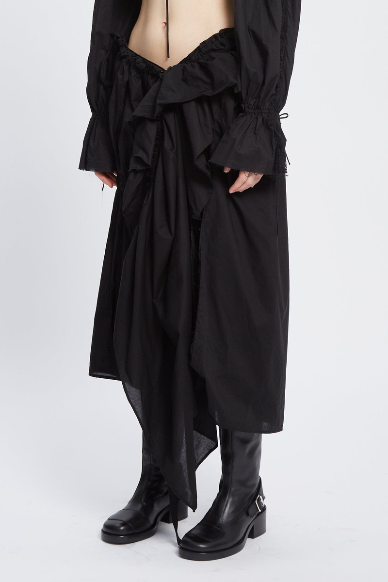 Ann Demeulemeester Maike Midi Ruffled Skirt outlook