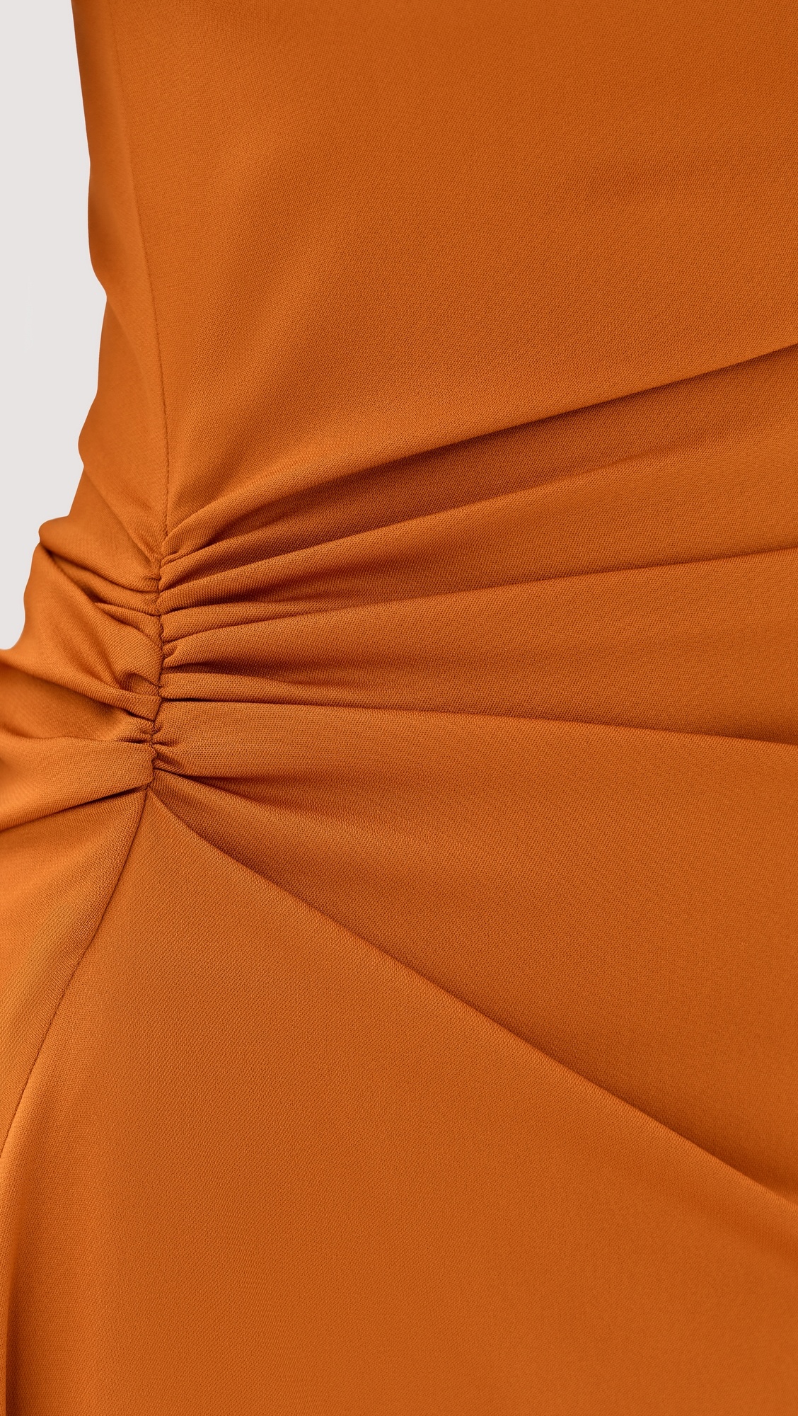 Drape Sleeve Midi Dress - 5