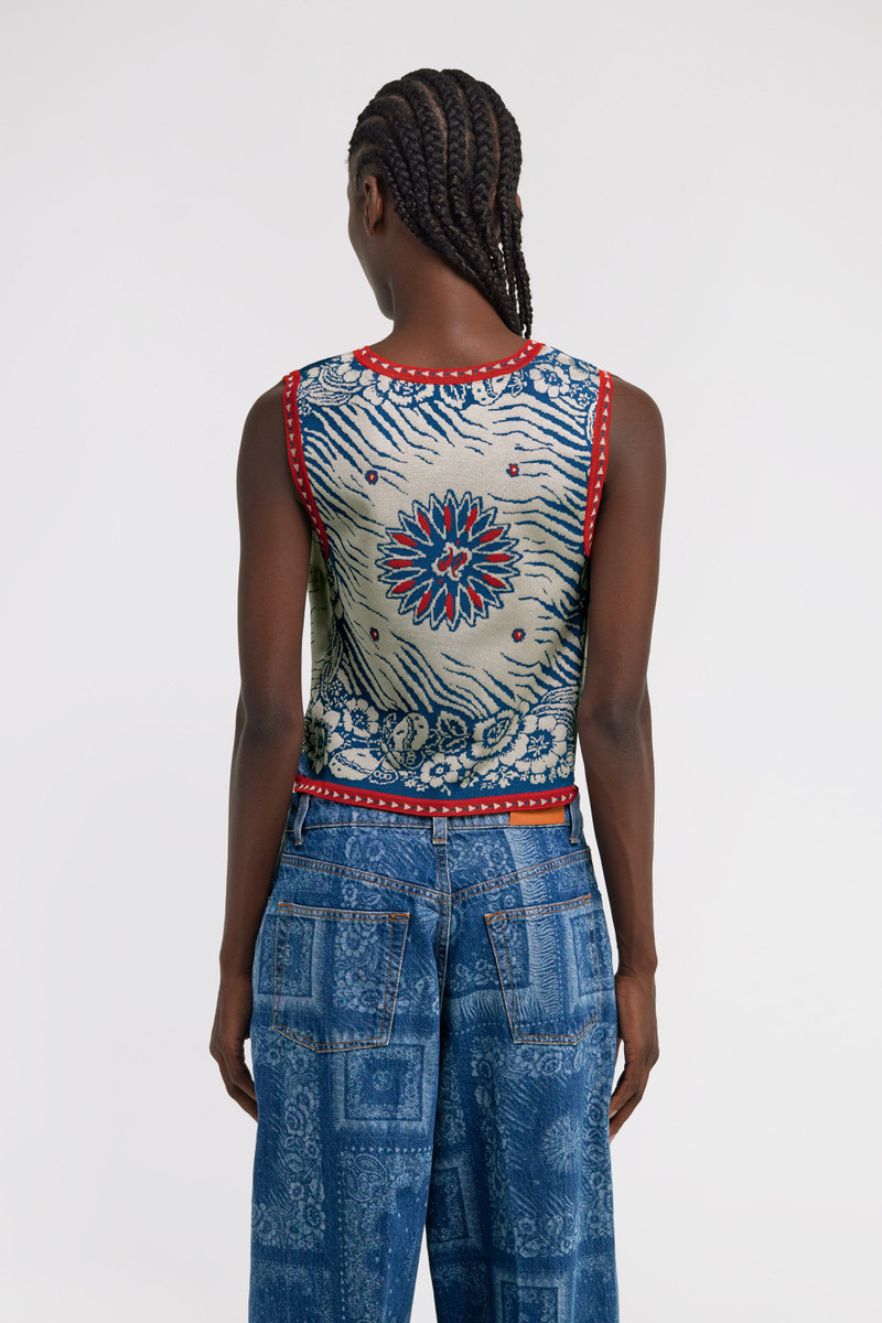Bandana Print Top 4