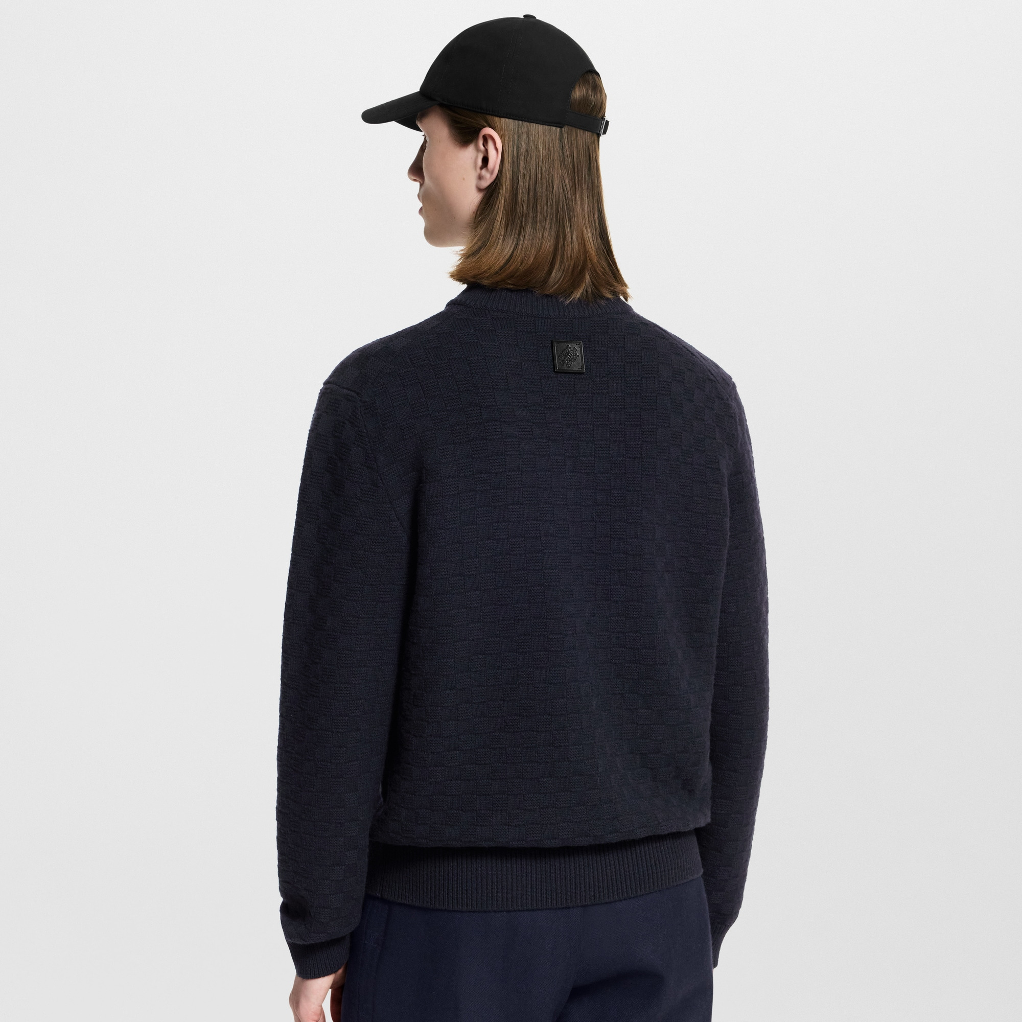 Cashmere-Wool Blend Half-Zip Pullover - 6