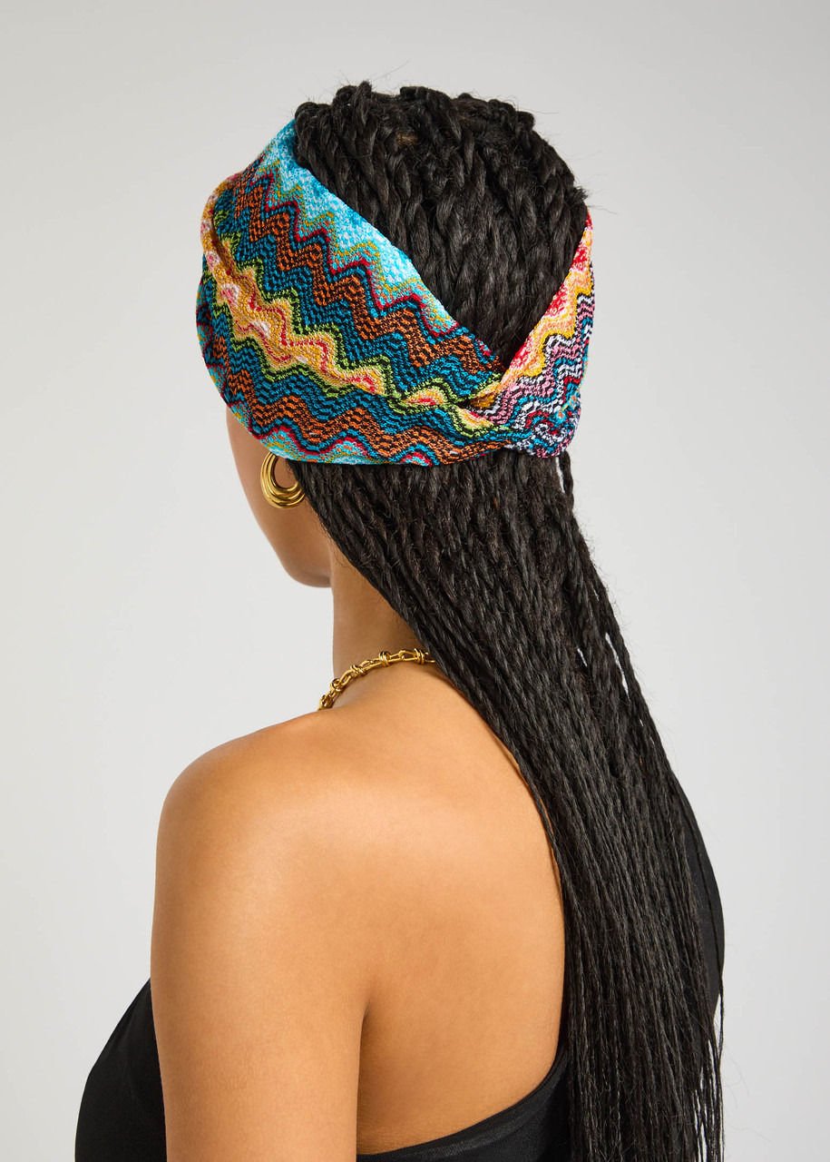 Missoni Zigzag-intarsia Knitted Headband - 2