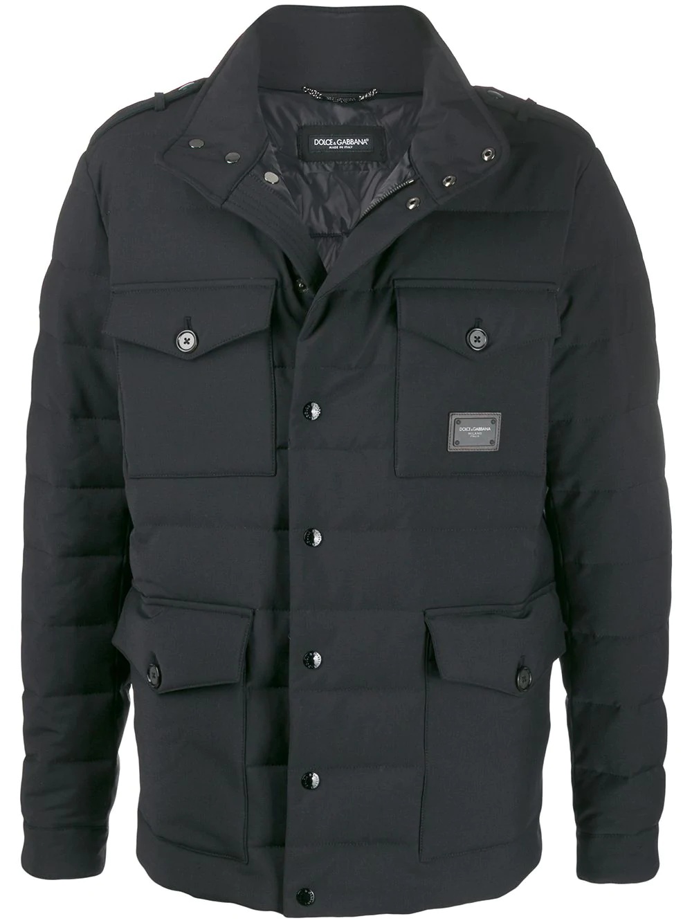 double facing padded jacket - 1