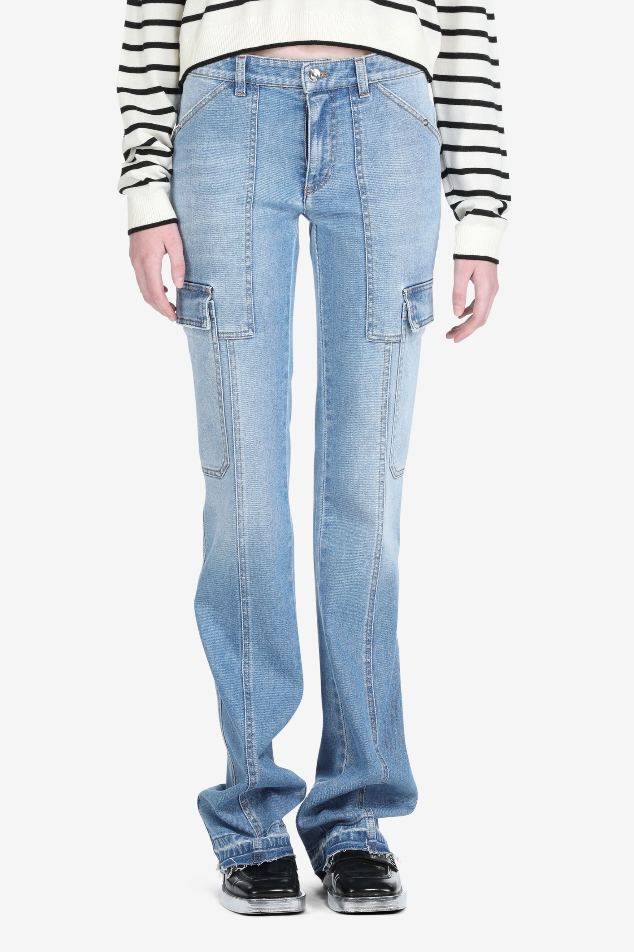 STRAIGHT-LEG JEANS - 1