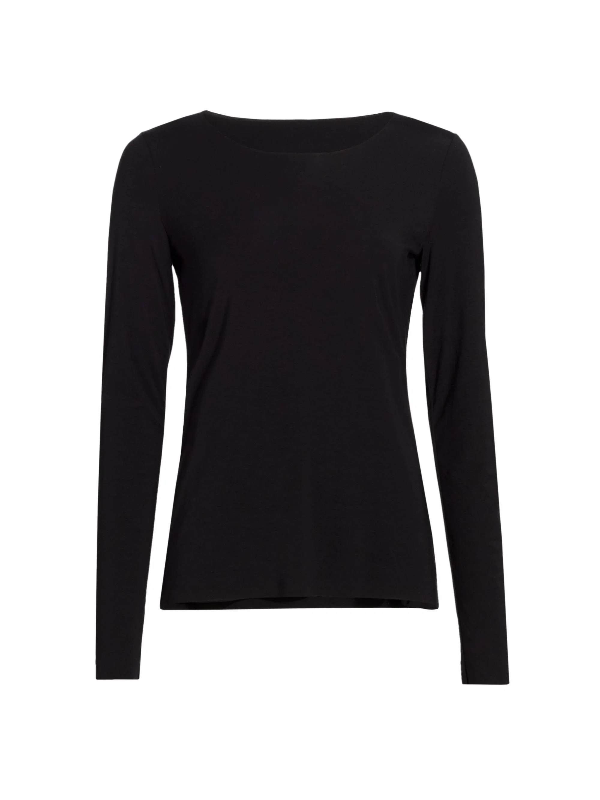 Women's Aurora Pure Long-Sleeve Top - Black - 1