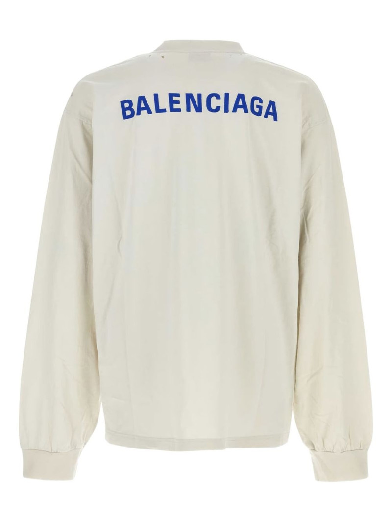 BALENCIAGA cotton long-sleeve sweatshirt outlook