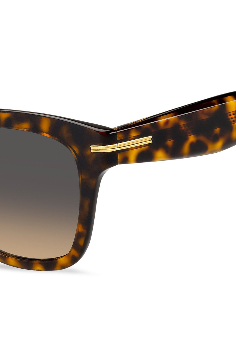 BOSS HAVANA-ACETATE SUNGLASSES WITH GOLD-TONE DETAILS outlook
