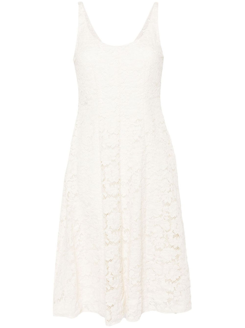 floral-lace A-line dress 1