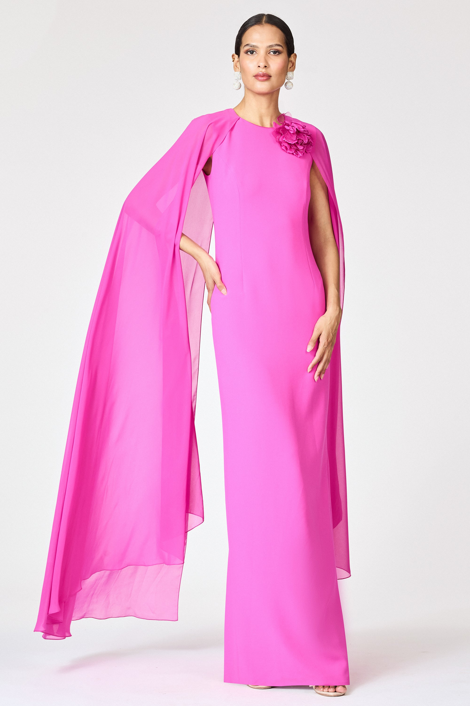 CHIARA GOWN - CERISE - 5