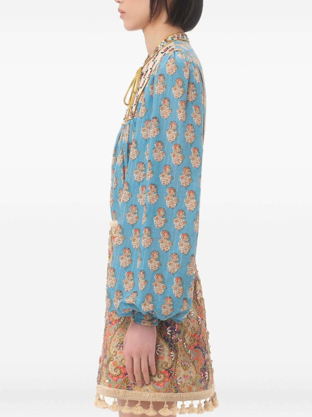 embroidered blouse - 5