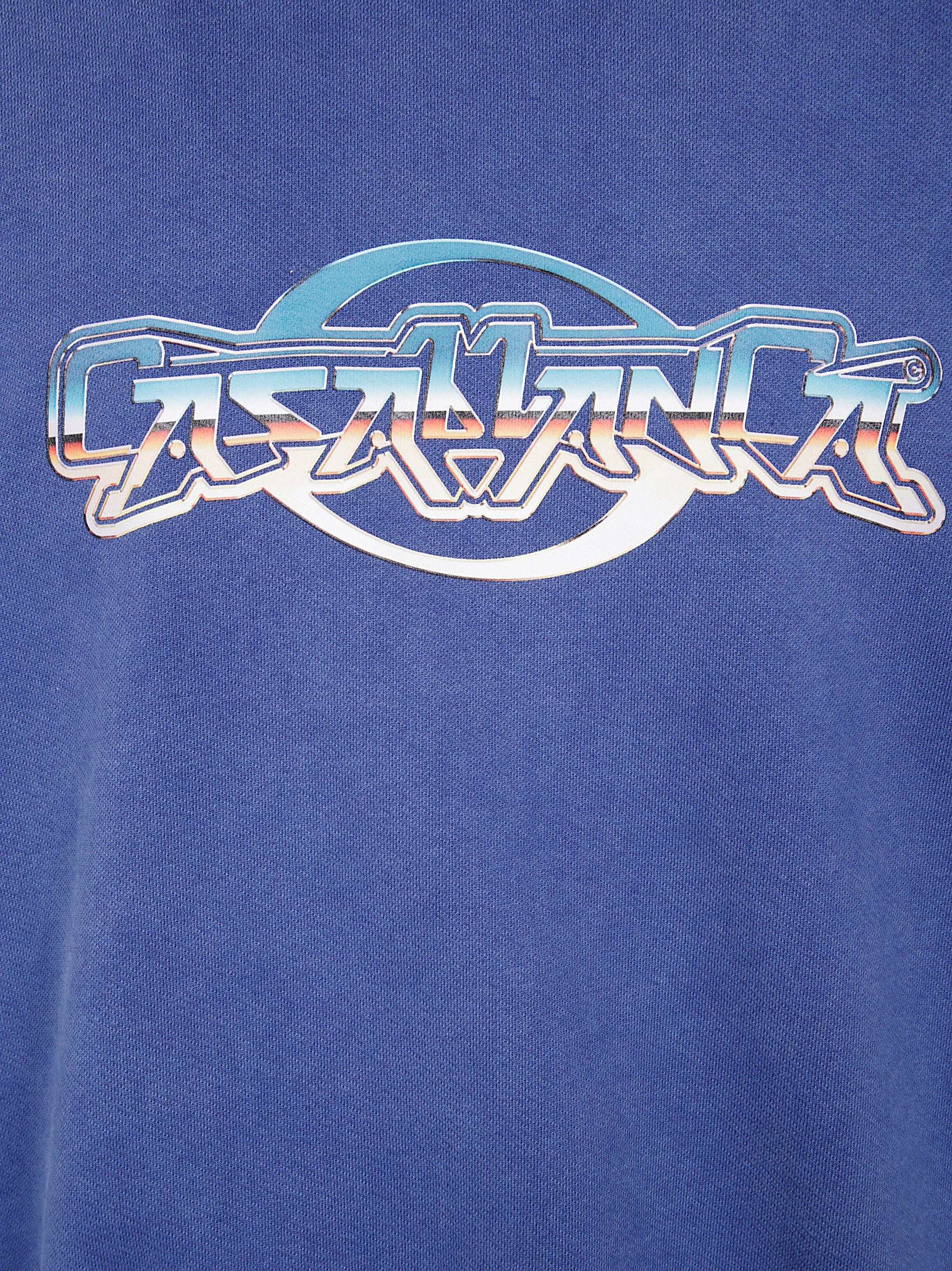 Casablanca Men "Chrome Text" Printed Sweatshirt - 3