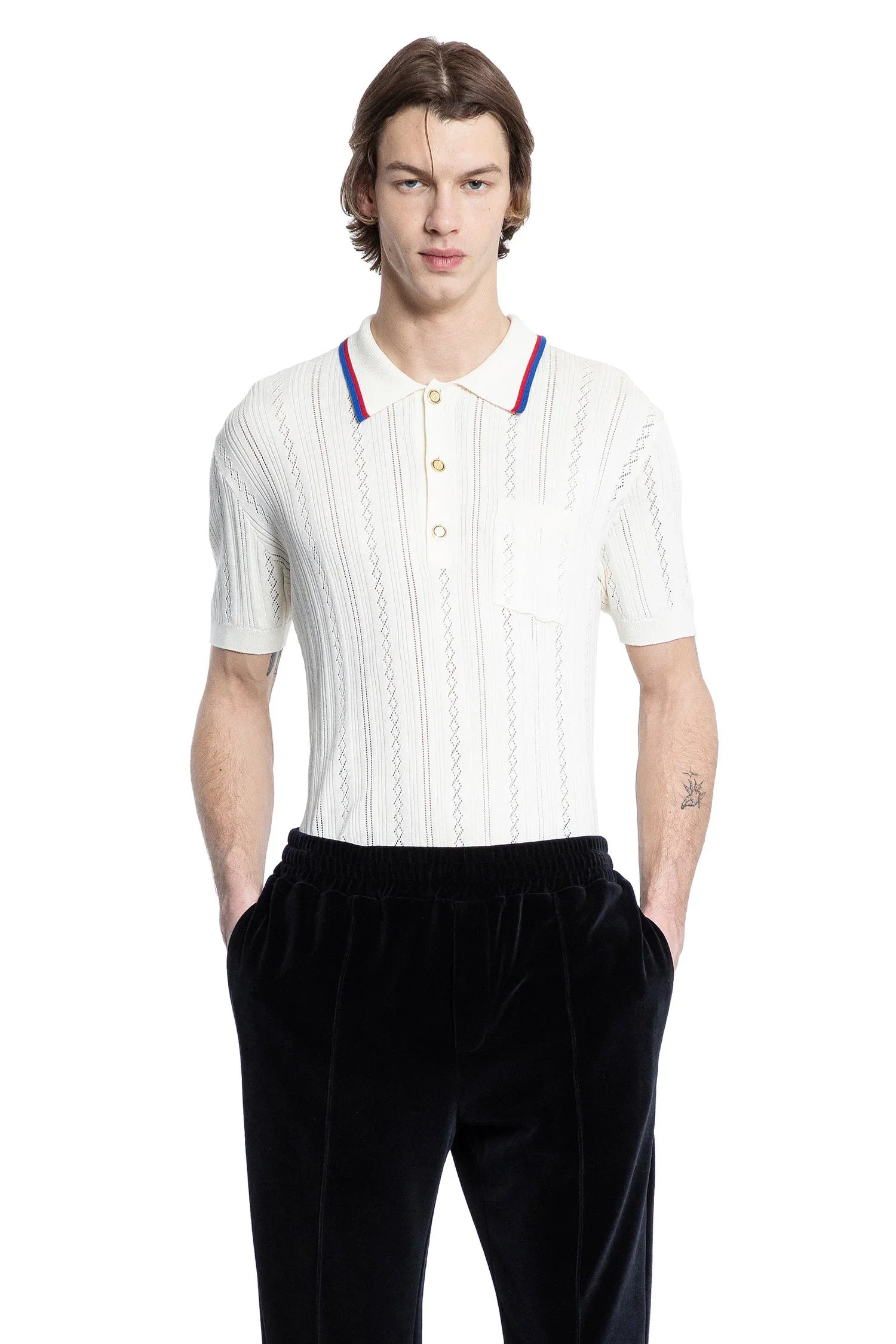 Knit-Pocket-Polo-Shirt - 5