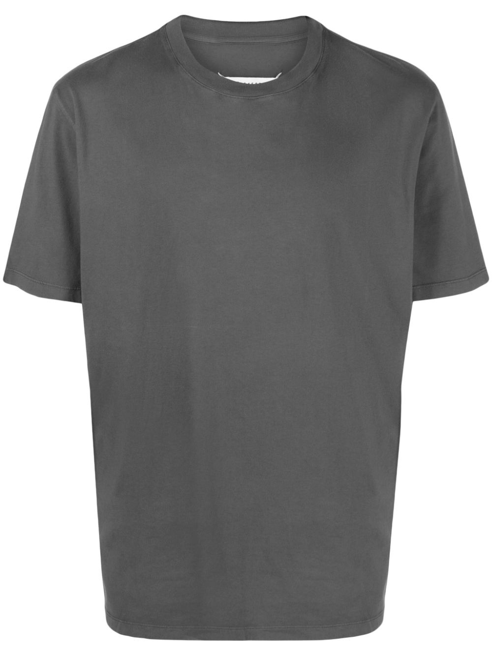 plain cotton T-shirt - 1
