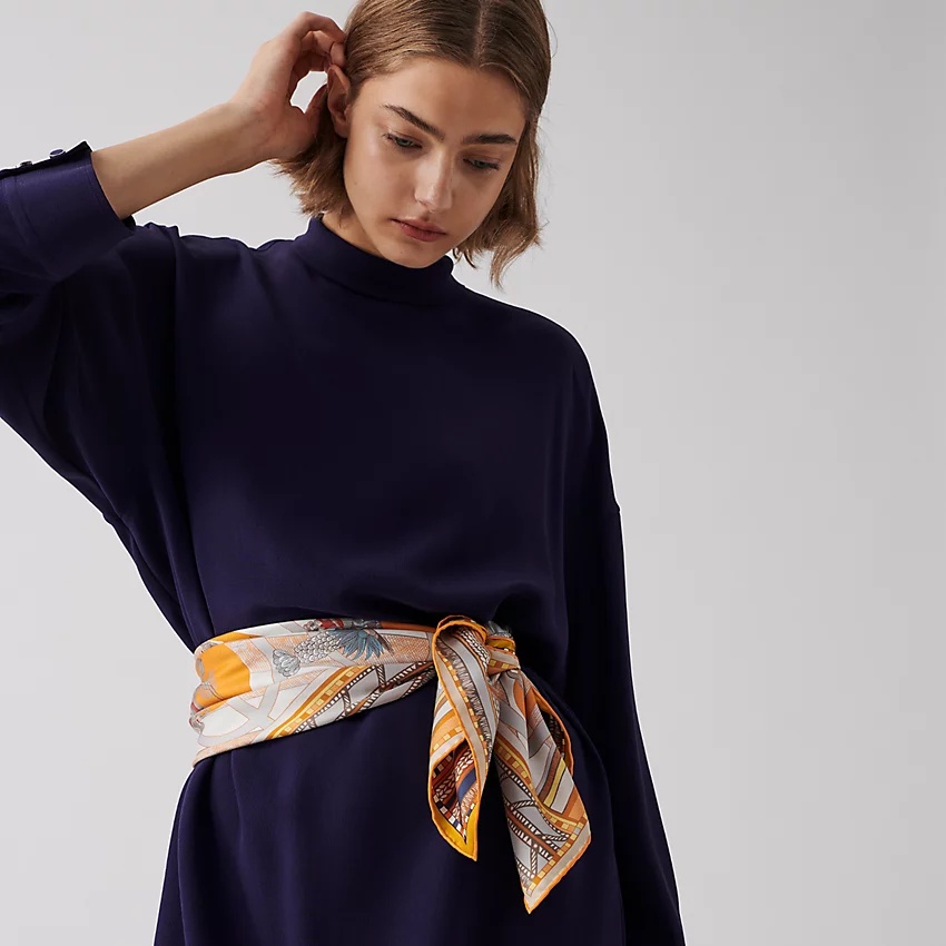 Passades et Serpentines double face scarf 90 - 2