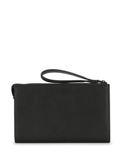 Salvatore Ferragamo logo clutch bag outlook