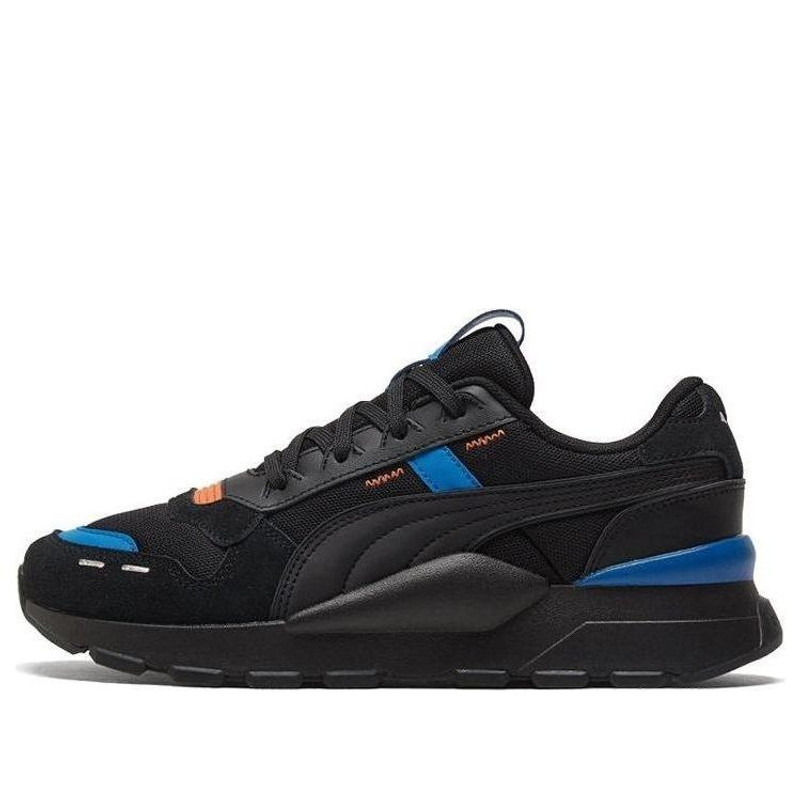 PUMA Rs 2.0 겨울 파란색 / 오렌지 / 블랙 낮은 스니커 374013-02 - 1