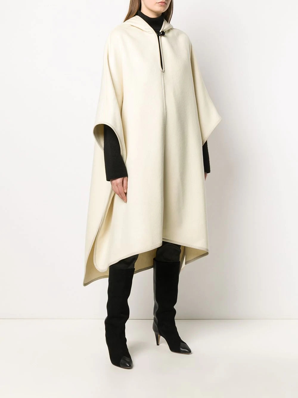 oversize hooded cape - 3