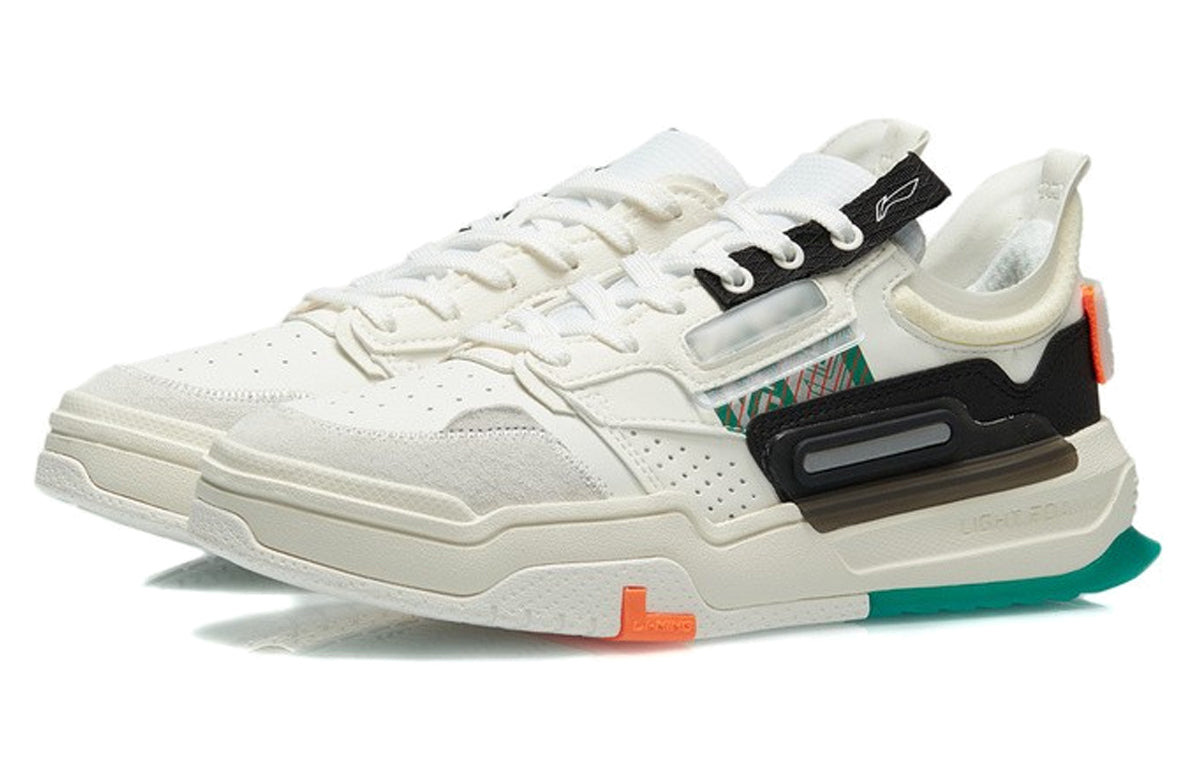 (WMNS) Li-Ning Geek 'White Black Green' AGCR154-1 - 3