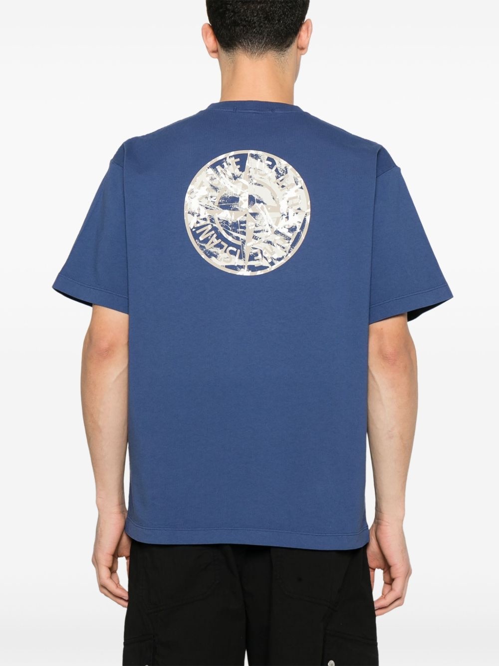 logo-print T-shirt - 3