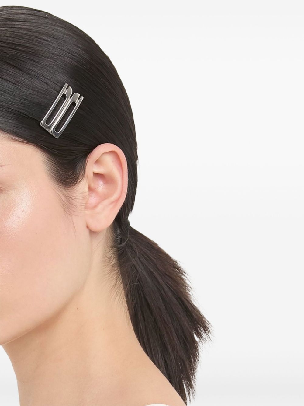 logo hairclip - 2