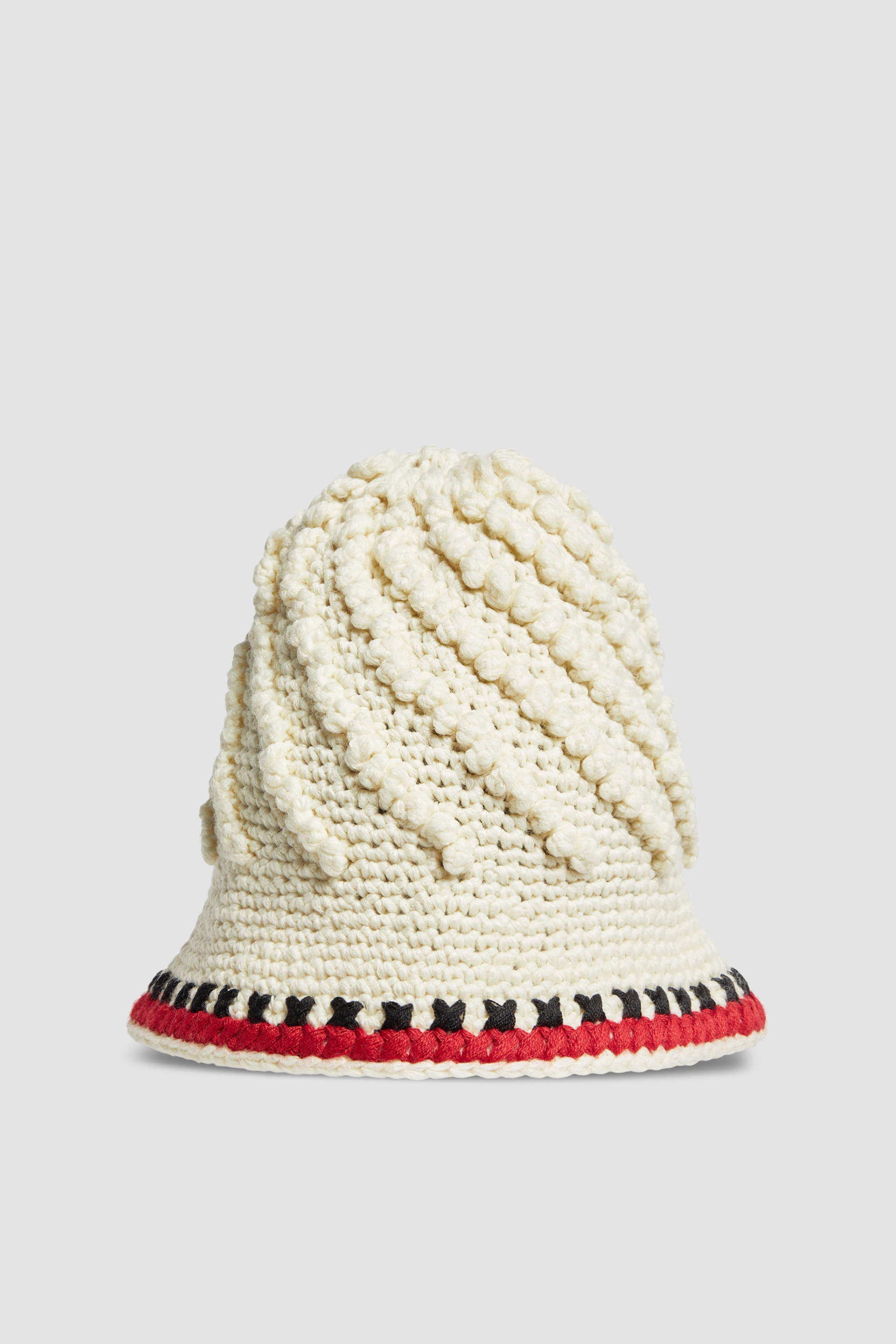 Hand-Knit Wool Hat - 4