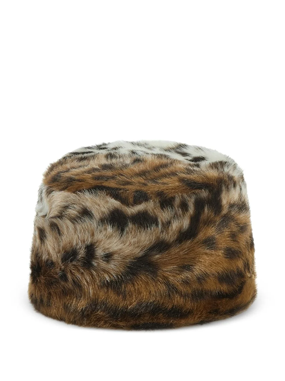 Margot leopard-print pillbox hat - 1