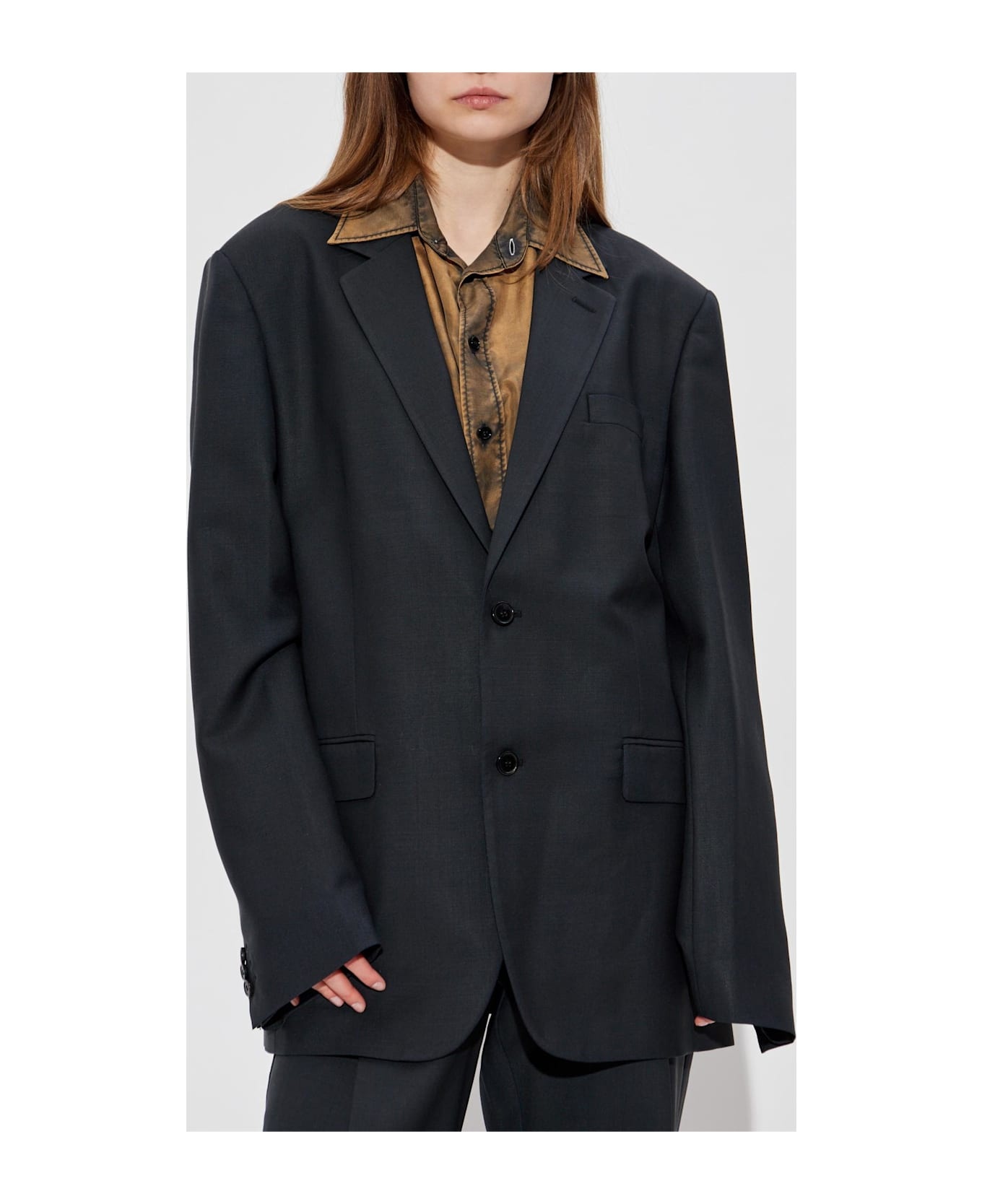 Maison Margiela Blazer With Pockets - 3