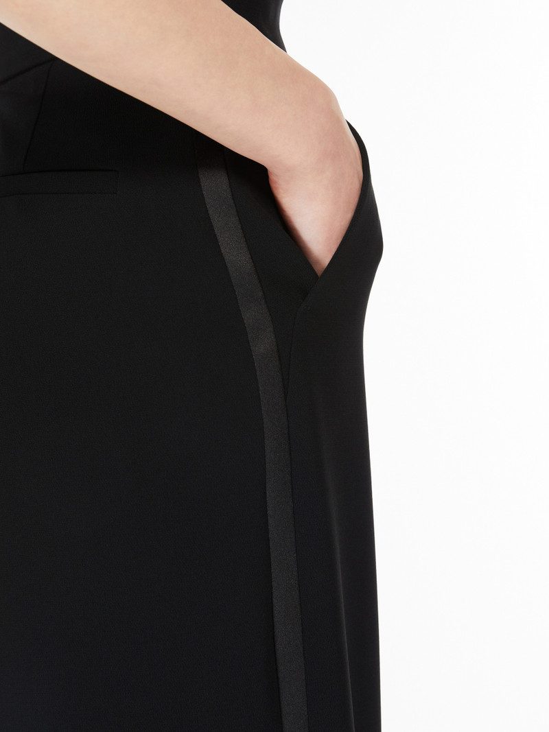 ABETONE Straight cady trousers 5
