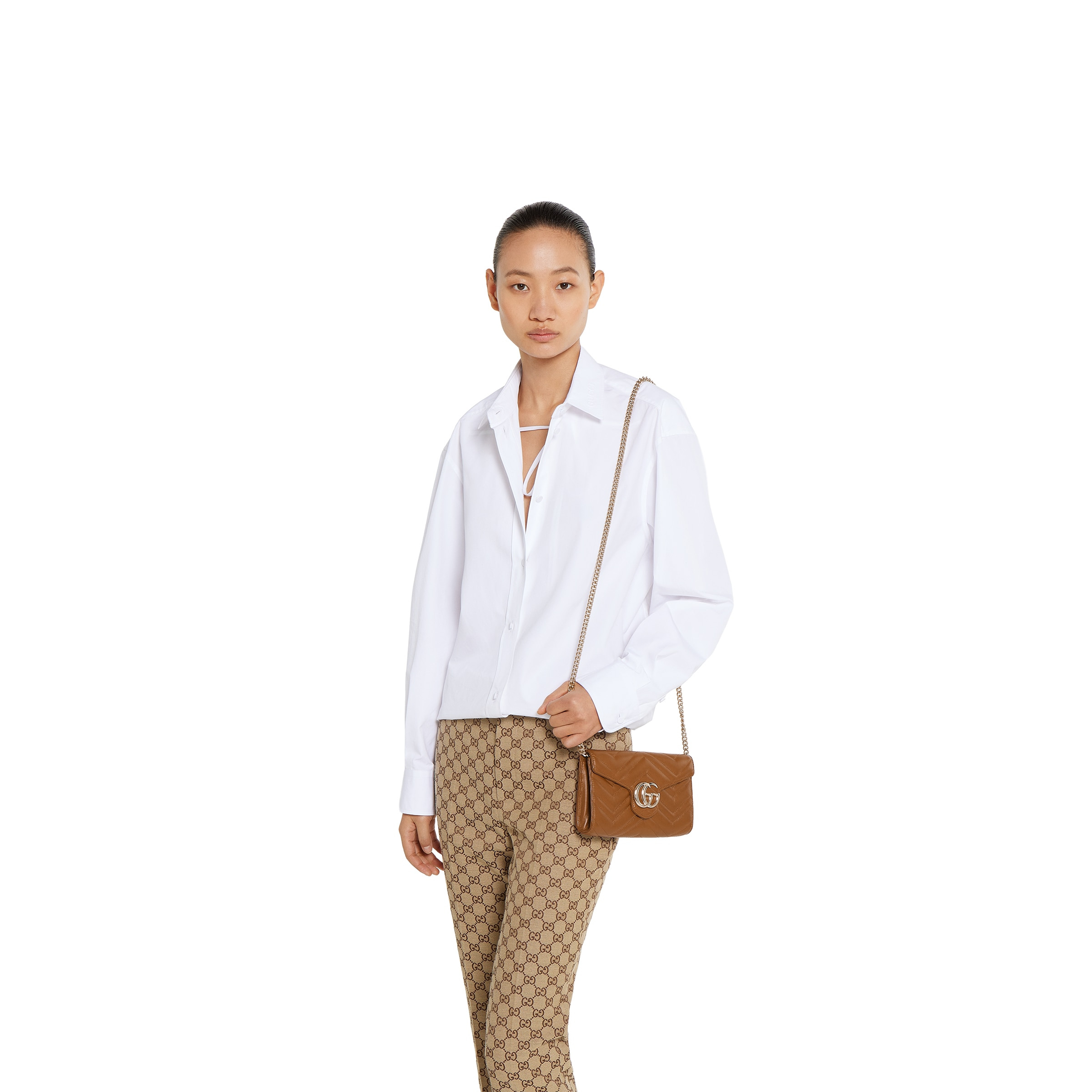 GG Marmont wallet on chain - 3