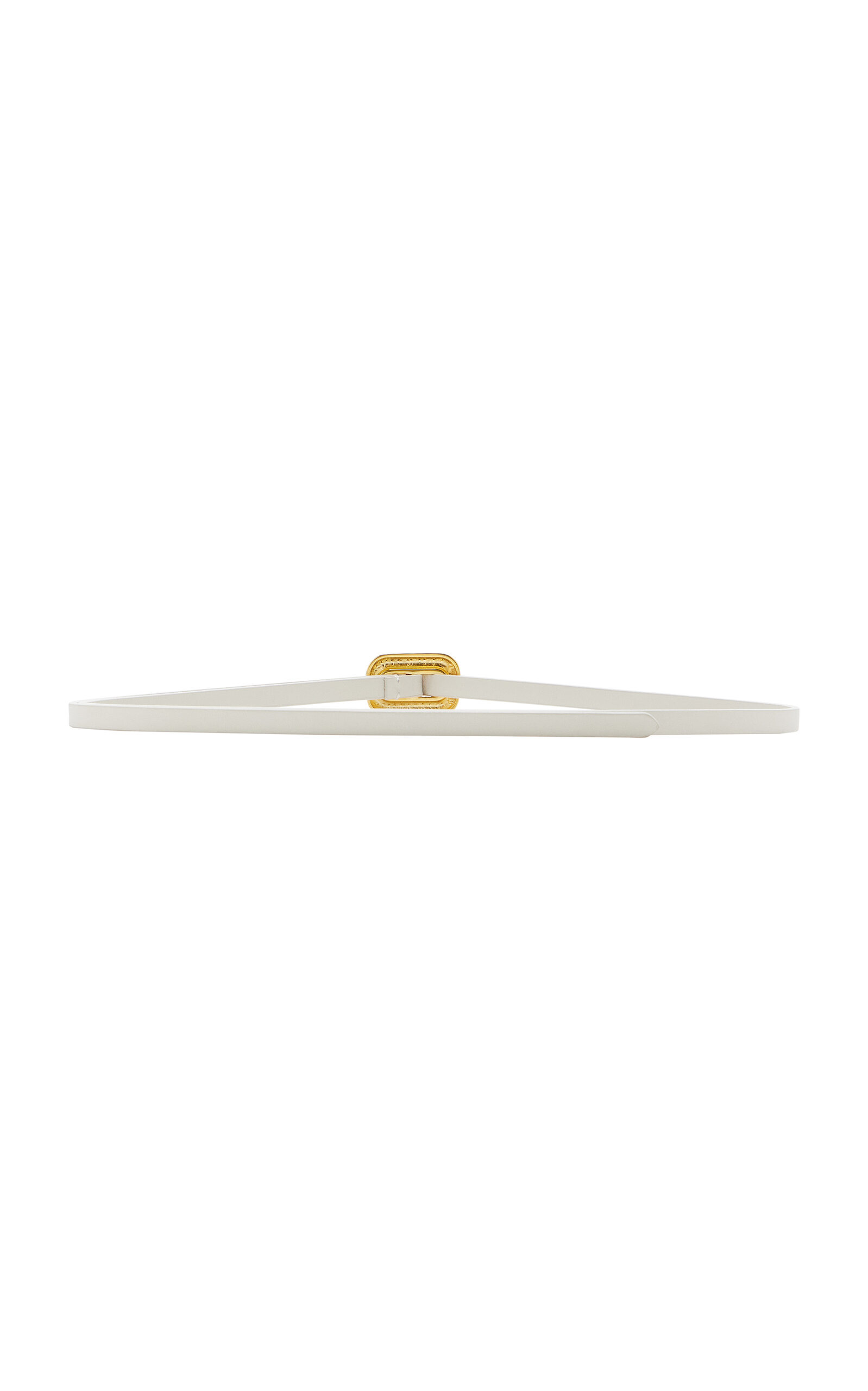 Venura Leather Belt ivory - 3