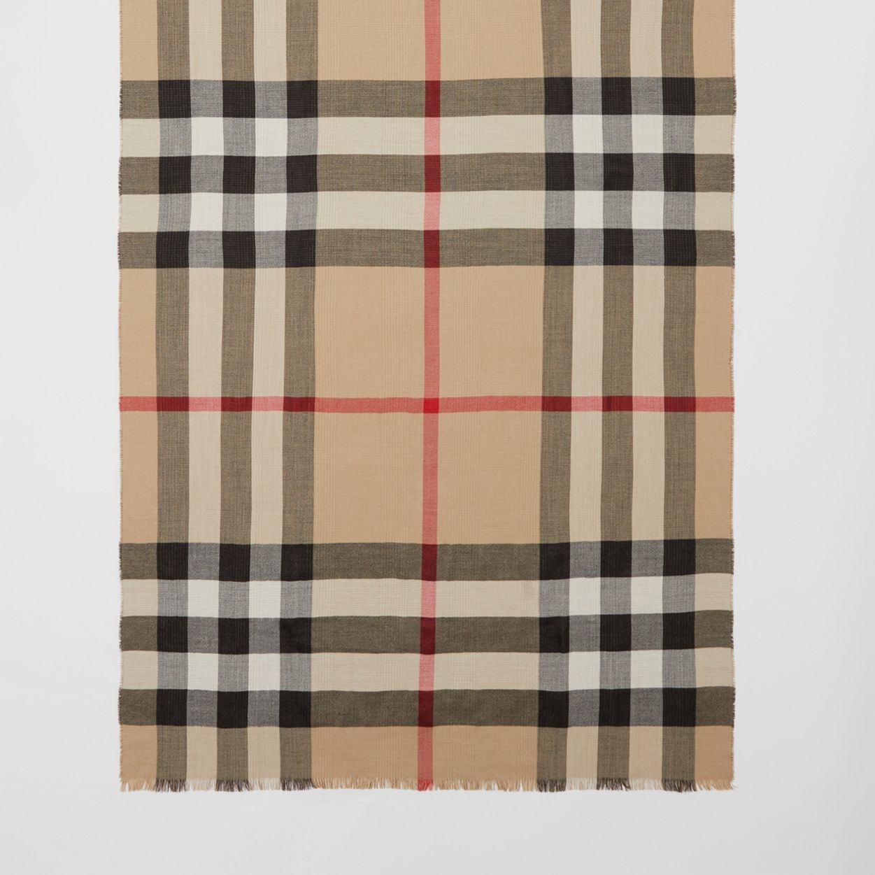 Reversible Check Cashmere Scarf - 5