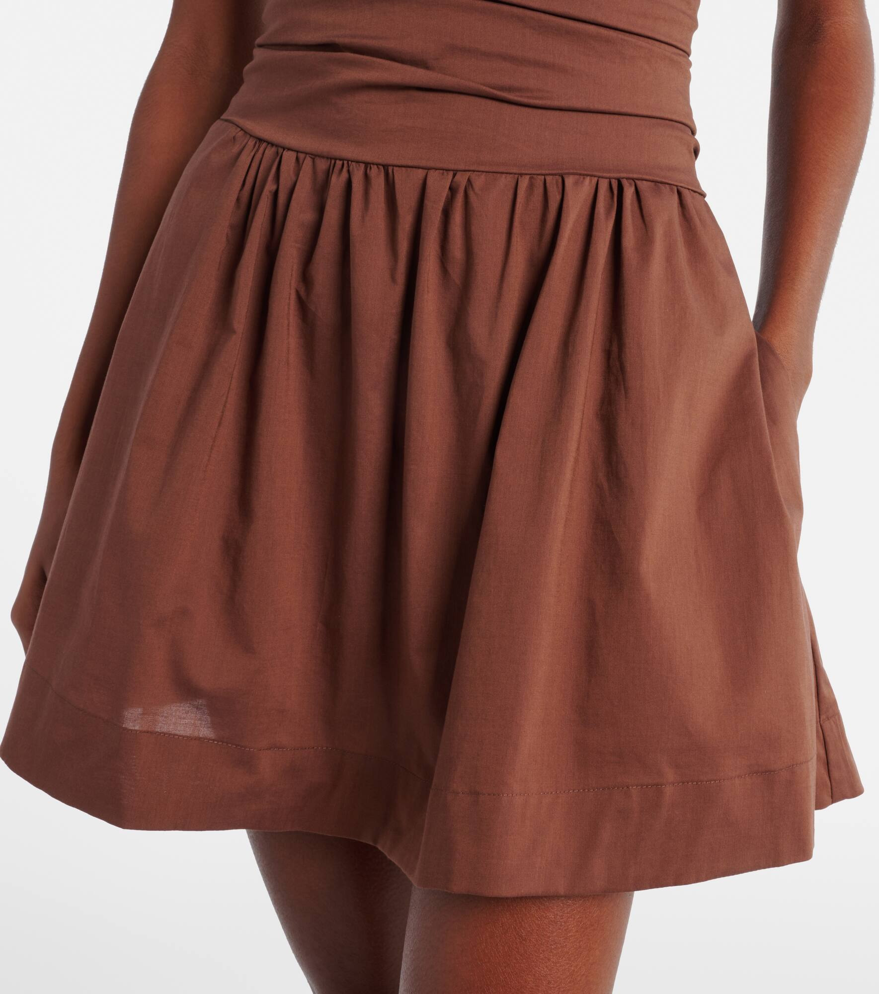Vera strapless cotton minidress - 5