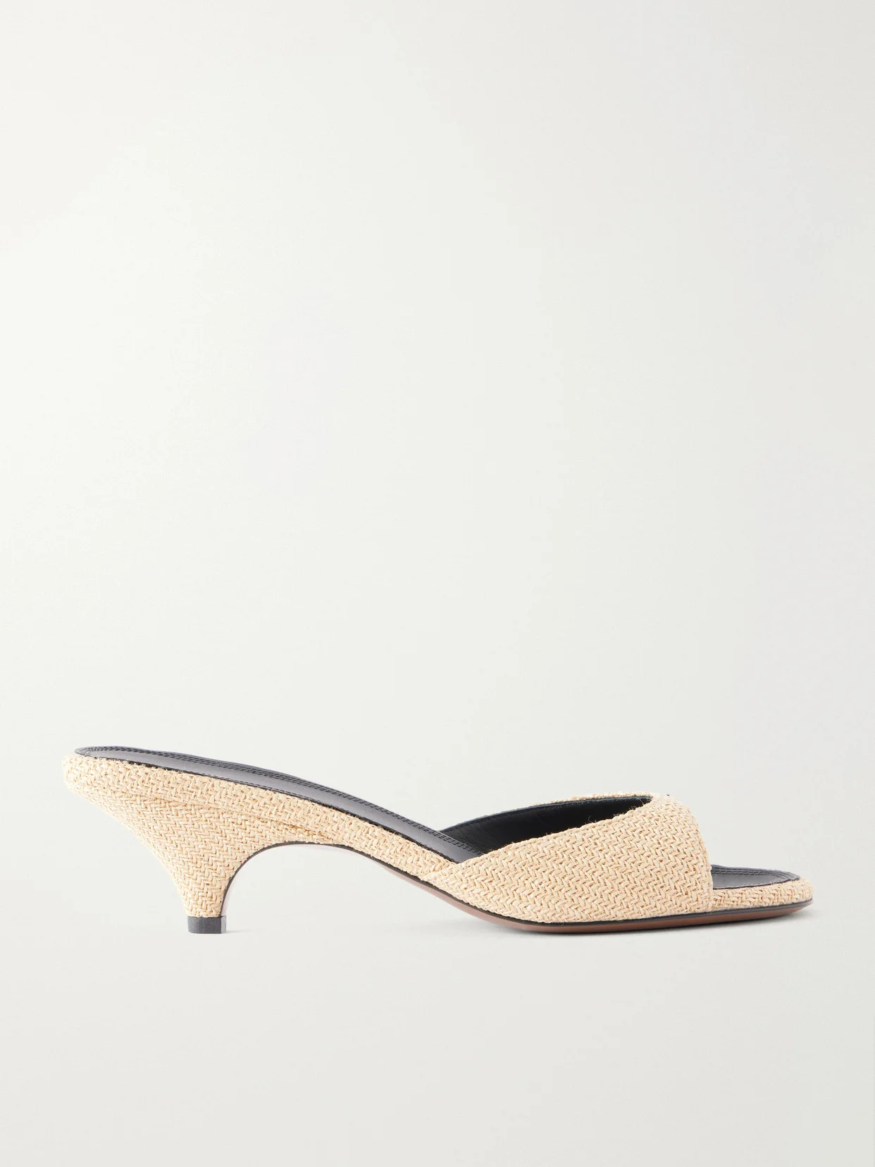 Hynia 40 Raffia Mules - 1