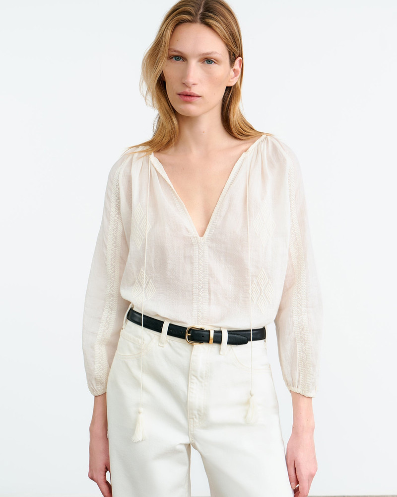 NILI LOTAN CRISTO BLOUSE outlook