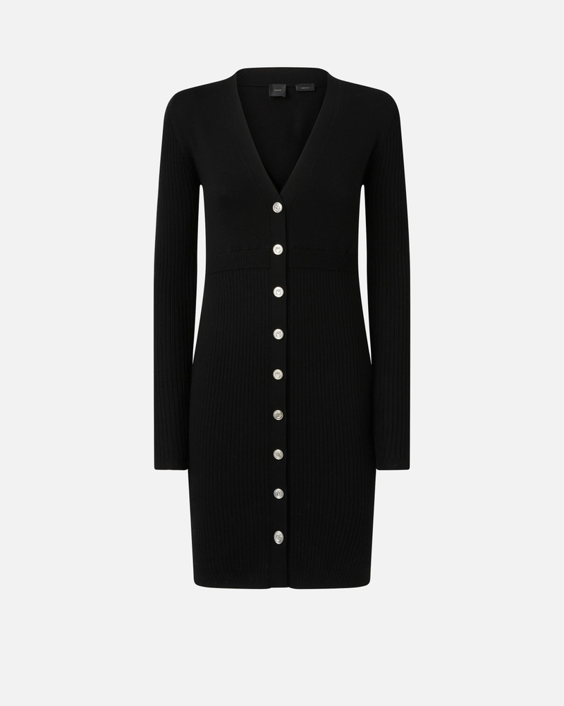 RIBBED WOOL MINI DRESS 1