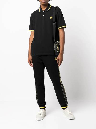 MCM logo-print cotton polo shirt outlook