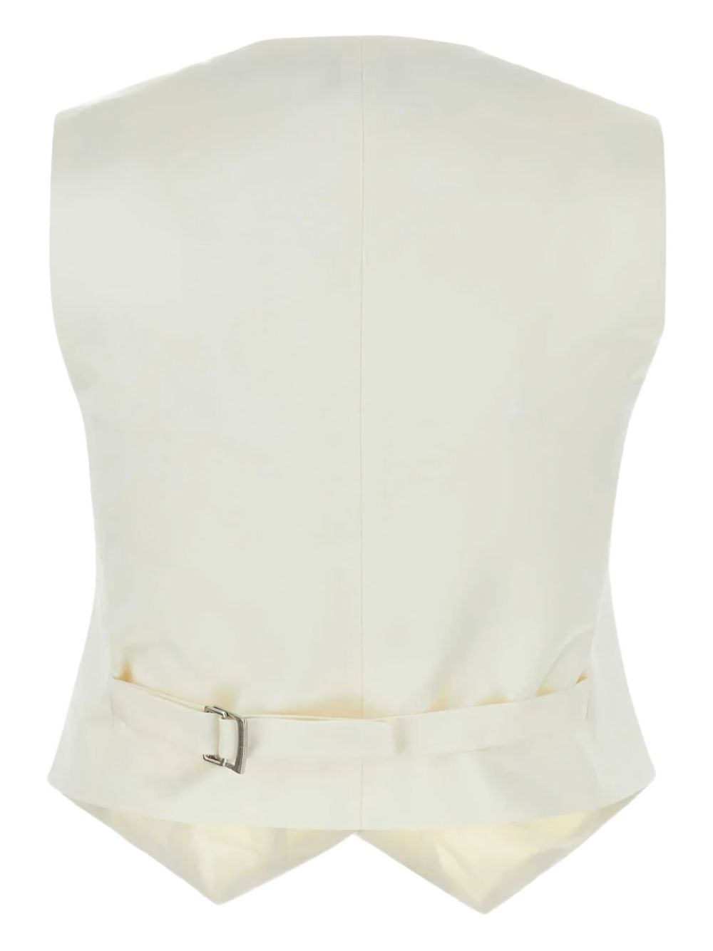 button-fastening tailored waistcoat - 2