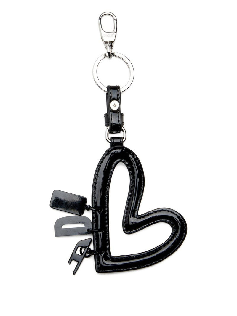 Diesel heart-shaped keychain outlook