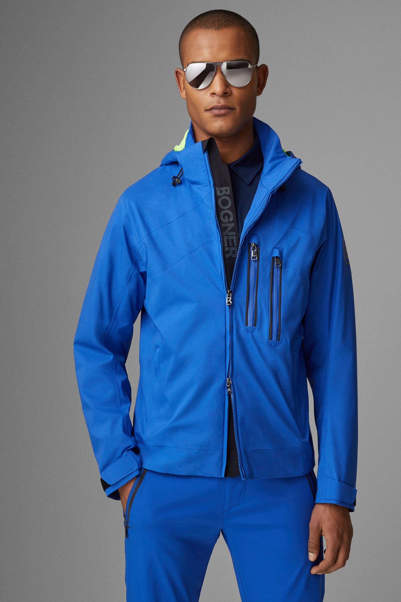Thameo Functional jacket in Royal blue - 2