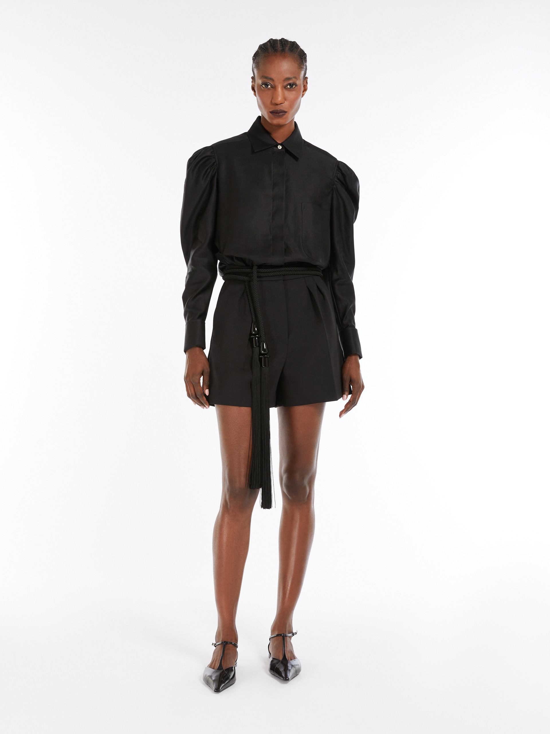 FARADAY Cotton satin shirt - 2