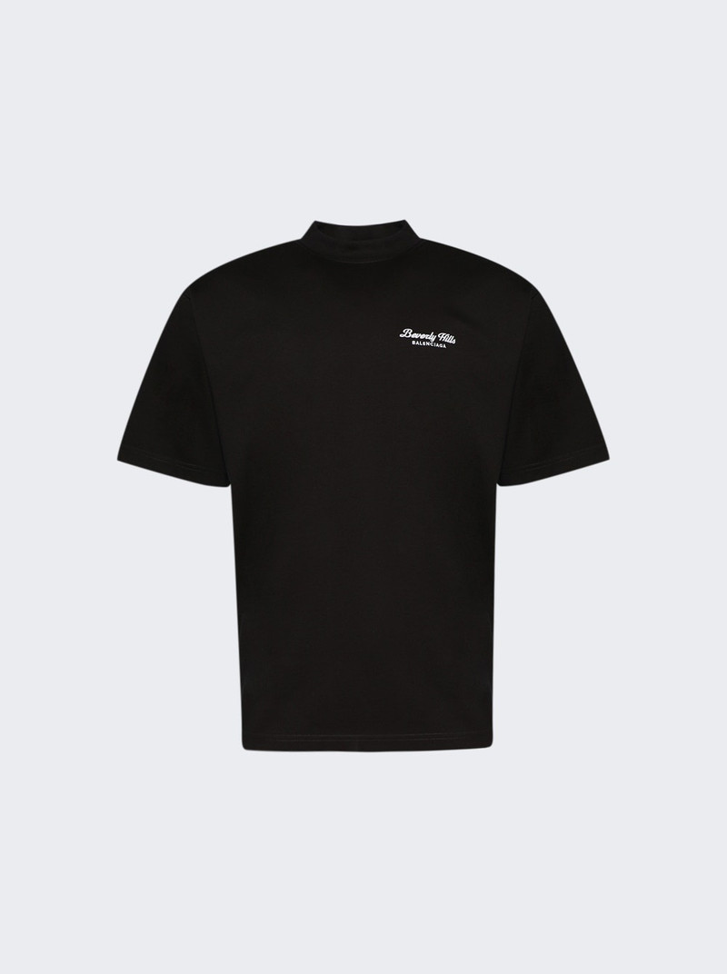 Beverly Hills Medium Fit T-shirt Washed Black - 1