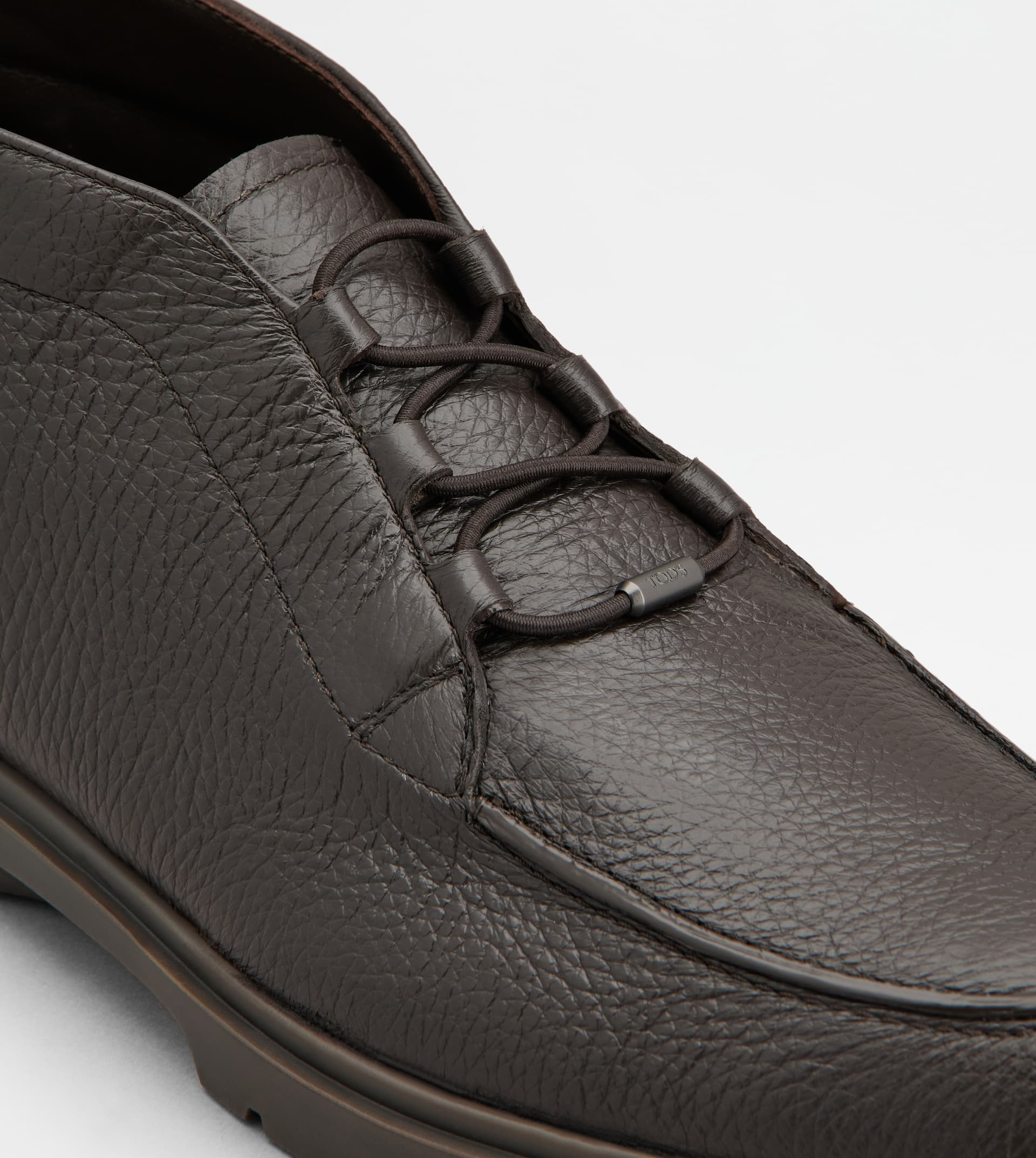 DESERT BOOTS IN LEATHER - BROWN - 5