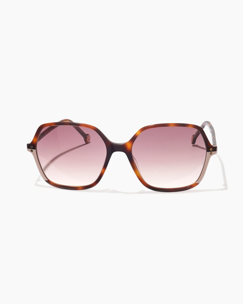 Oversized Oval Sunglasses With Contrast Frames 1