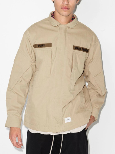 WTAPS cotton shirt jacket outlook