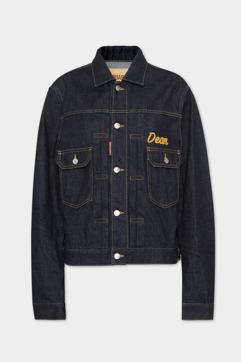 DARK CIMOSA HERITAGE BOXY JEAN JACKET 1