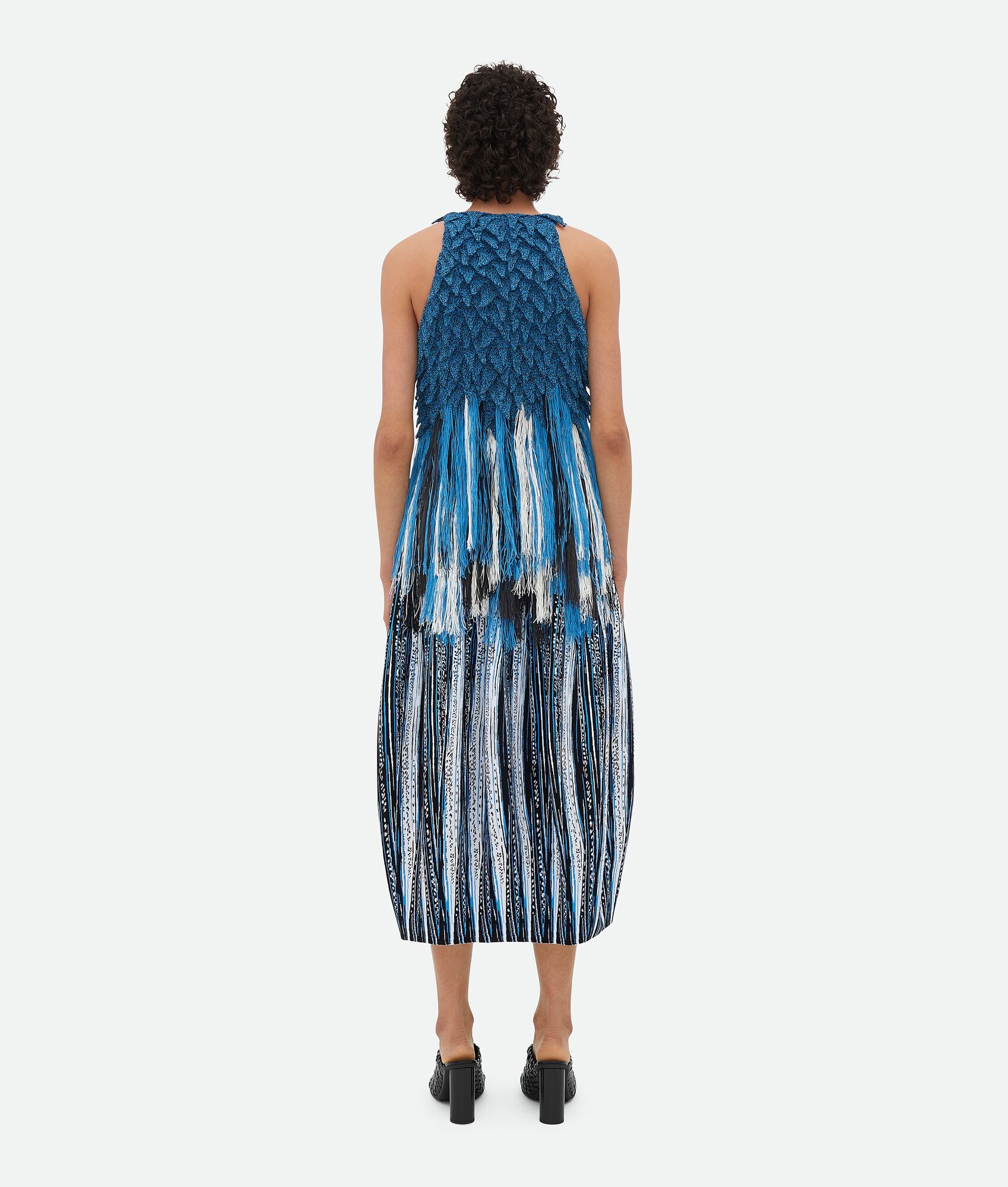 Viscose Fish Scale Top With Fringes - 3