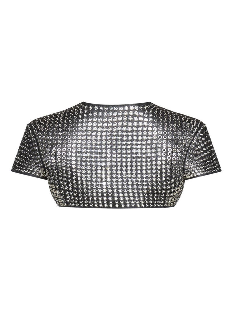 LUDOVIC DE SAINT SERNIN eyelet bolero outlook