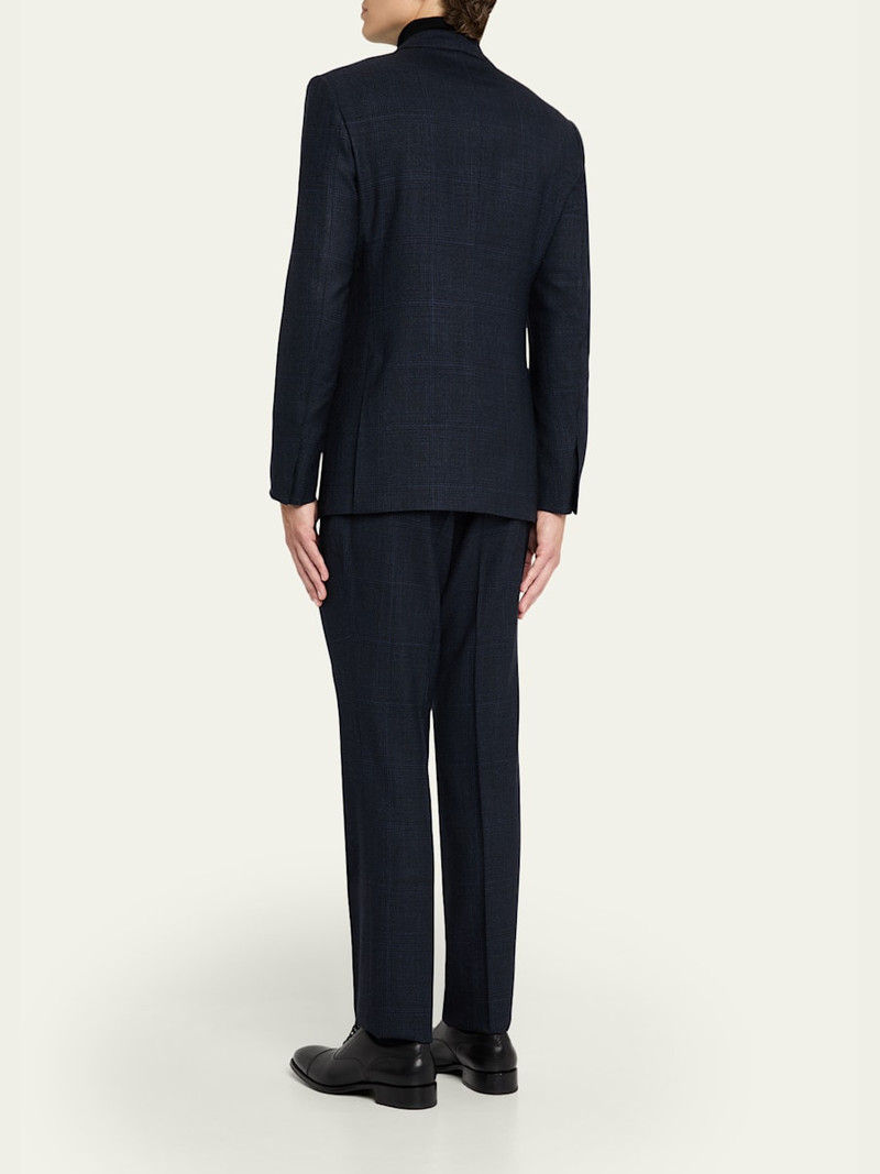 TOM FORD Men's Check Single-Breasted Suit outlook